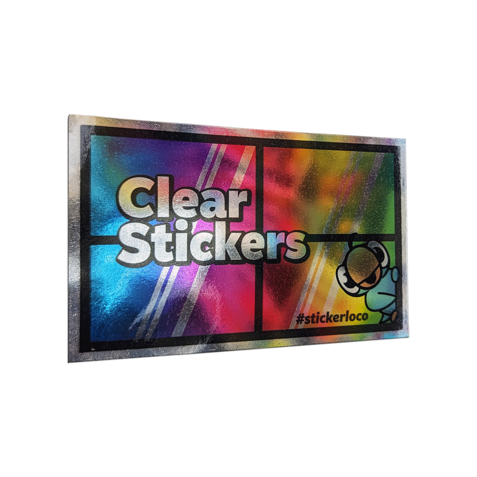 Transparent stickers