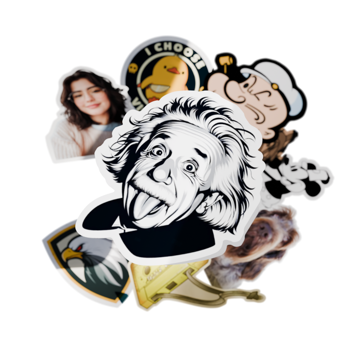 Design your own die-cut stickers