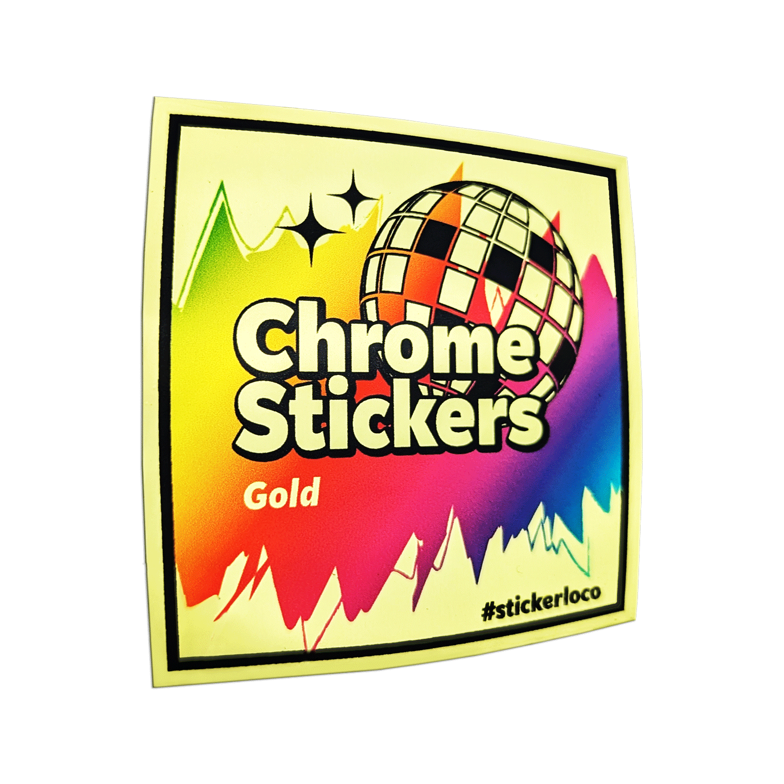 Chrome stickers